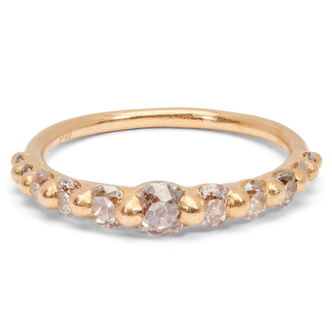 Diamond Lila Ring in Rose - Made to Order